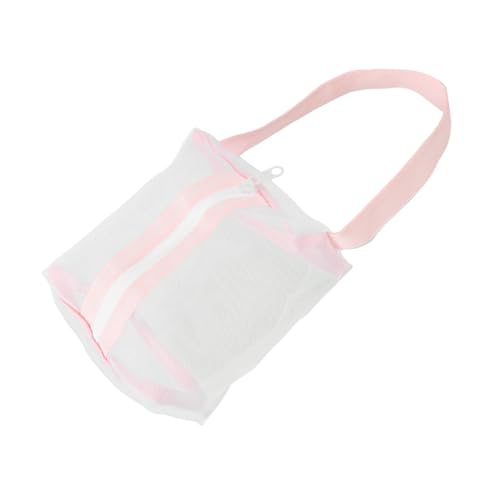 MAJORMENCH Transparente Kosmetiktasche Für Damen, Tragbare Netz-Reise-kulturtasche, Transparente Make-up-Aufbewahrungstasche, Atmungsaktive Netz-Make-up-Tasche von MAJORMENCH