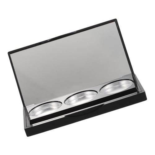 MAJORMENCH Travel Eyeshadow Organizer Fächer Leere Make-up Palette Für Lidschatten Und Inklusive Pinselhalter Tragbar Und Nachfüllbar Für Frauen Unterwegs von MAJORMENCH