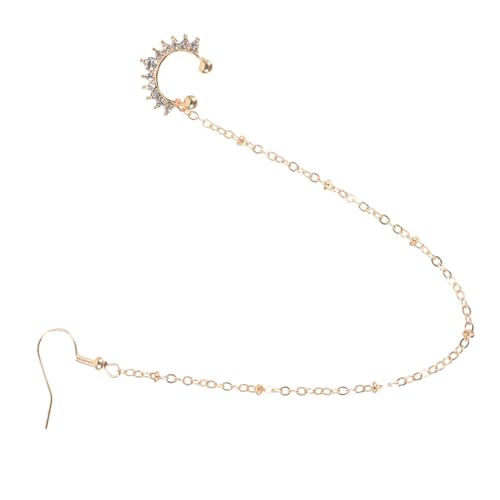 MAJORMENCH U Förmiger Metall Nasenring mit Langer Kette Elegantes Piercing Schmuckstück für Nase und Lippe Modisches Accessoire für Frauen für Party und Club Stilvoller Nasenstecker MAJORMENCH U Förmiger Metall Nasenring mit Langer Kette Elegantes Piercing Schmuckstück für Nase und Lippe Modisches Accessoire für Frauen für Party und Club Stilvoller Nasenstecker von MAJORMENCH