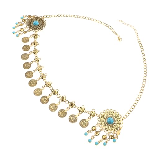 MAJORMENCH Brautkette Perlen Für Damen Einzigartiger Stirnkopfschmuck Als Hochzeitsschmuck Damenkettenschmuck in Vintage-design Stirnkette Mit Perlen Für Haarschmuck MAJORMENCH Brautkette Perlen Für Damen Einzigartiger Stirnkopfschmuck Als Hochzeitsschmuck Damenkettenschmuck in Vintage-design Stirnkette Mit Perlen Für Haarschmuck von MAJORMENCH