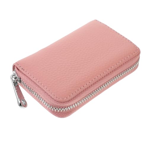 MAJORMENCH Zipper Kartenetui Damen Klein Kompakt Geldbeutel mit Reißverschluss Portmonee für Frauen Leicht Sicher Outdoor Shopping Organizer von MAJORMENCH