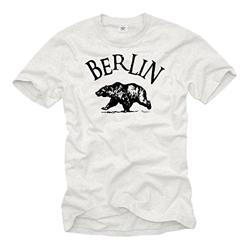 Berlin T-Shirt für Herren Berliner Bär Größe M von MAKAYA