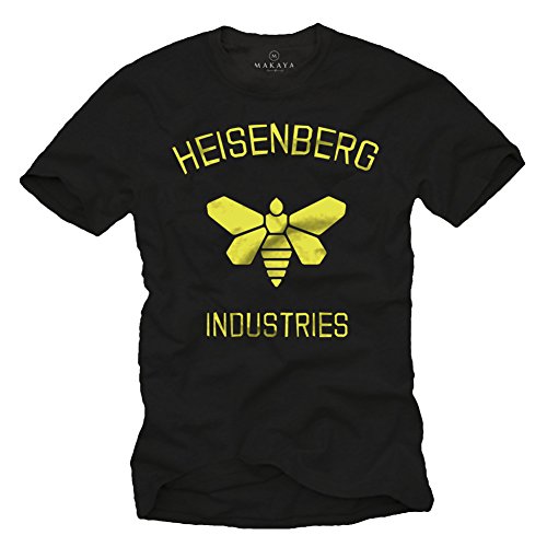 Breaking Bad T-Shirt für Herren Heisenberg Industries Größe M von MAKAYA