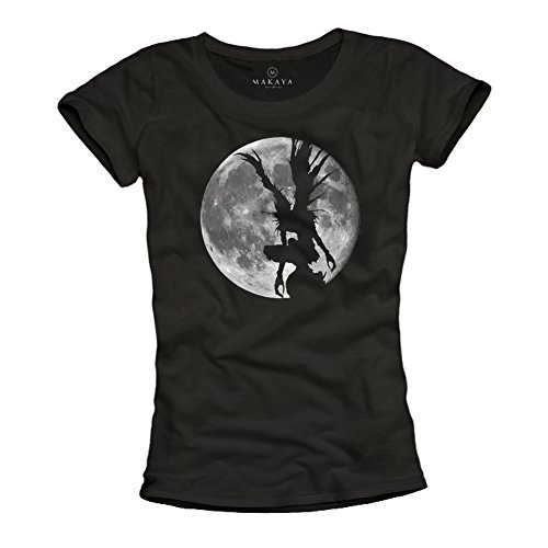 Death Note T-Shirt Damen - Shinigami schwarz L von MAKAYA