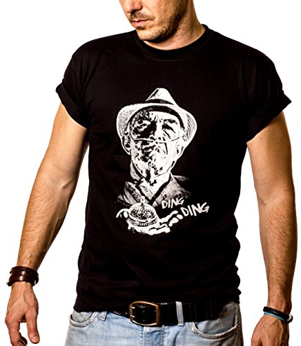 Hector Salamanca Herren T-Shirt Breaking Bad schwarz XXXXL von MAKAYA