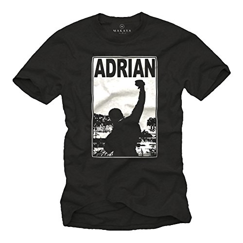 Kult T-Shirt für Herren Adrian schwarz Größe S von MAKAYA