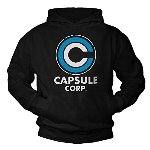 MAKAYA Kapuzenpullover Herren/Jungen - Capsule Dragon Corp - Hoodie Sweatshirt Pullover Nerd Geschenke Jungs/Mädchen L von MAKAYA