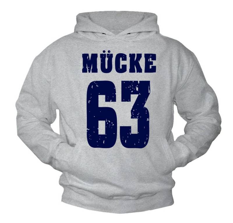 MAKAYA Kapuzenpullover Männer Pullover Mücke 63 Hoodie Sweatshirt mit Kapuze Herren von MAKAYA