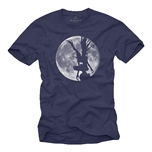 Manga T-Shirt Blau - Shinigami - Death Note XL Manga T-Shirt Blau - Shinigami - Death Note XL von MAKAYA