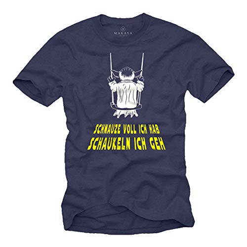 T-Shirt mit witzigen Sprüchen - Lustiges Joda Shirt - Schaukeln ich GEH Funshirt Star Herren Blau XXXXL T-Shirt mit witzigen Sprüchen - Lustiges Joda Shirt - Schaukeln ich GEH Funshirt Star Herren Blau XXXXL von MAKAYA