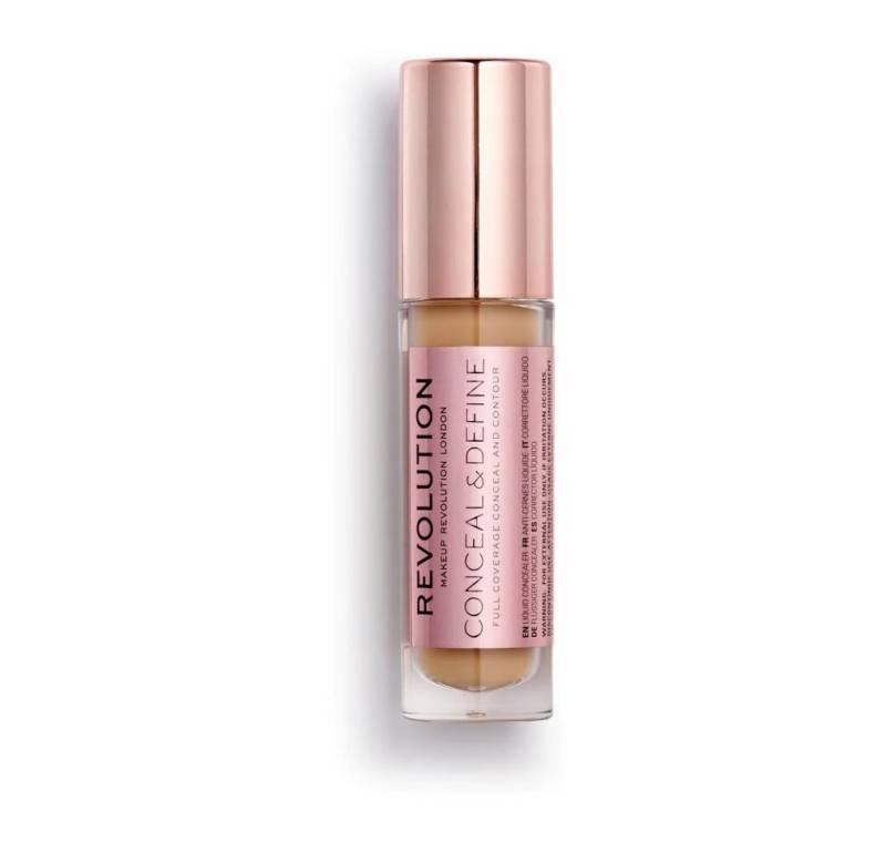 MAKE UP REVOLUTION Concealer Conceal & Define Korrektiver flüssiger Concealer C 12 4 g von MAKE UP REVOLUTION