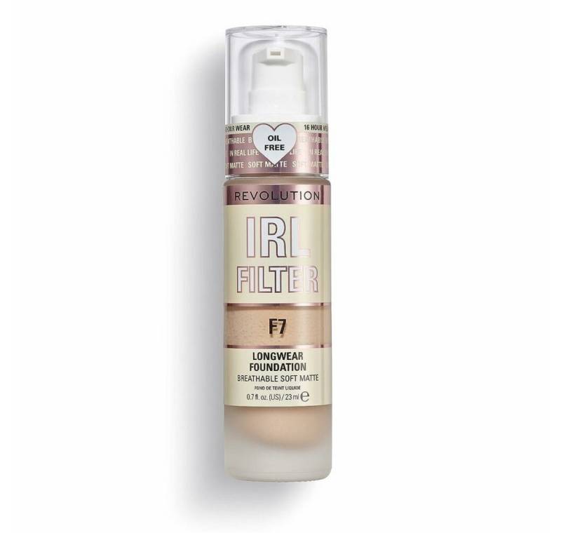 MAKE UP REVOLUTION Foundation IRL Filter Longwear Foundation - Dlouhotrvající Make-up 23ml von MAKE UP REVOLUTION