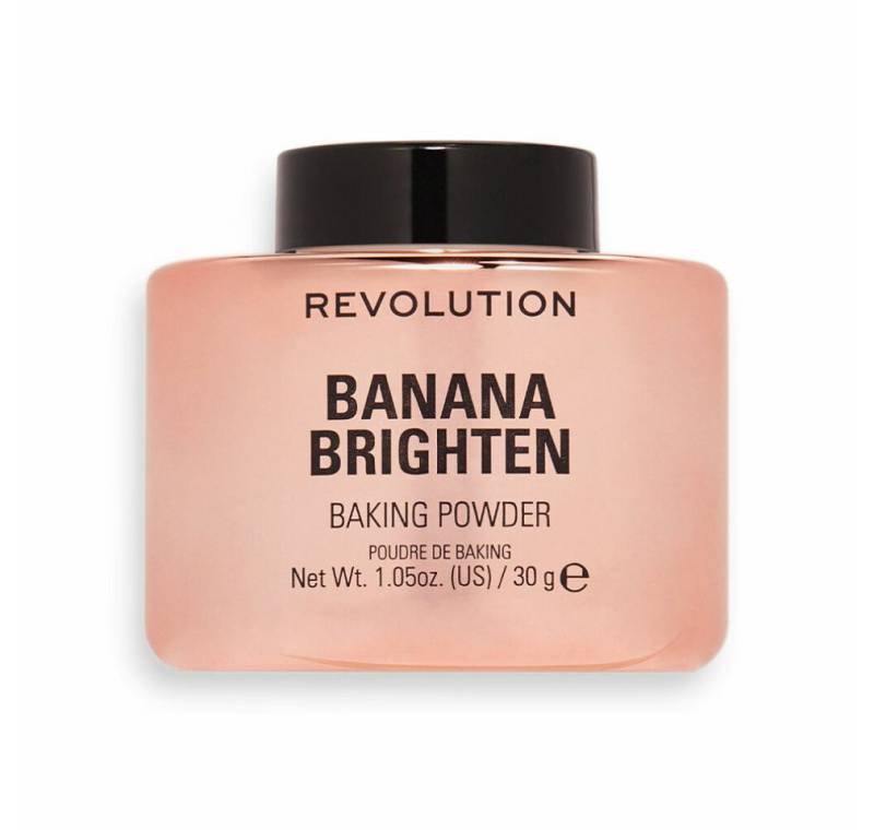 MAKE UP REVOLUTION Foundation Banana Brighten Loose Baking Powder 30g von MAKE UP REVOLUTION