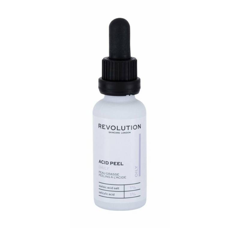 MAKE UP REVOLUTION Gesichtspeeling Revolution Skincare Oily Haut Peeling Solution (30ml) von MAKE UP REVOLUTION