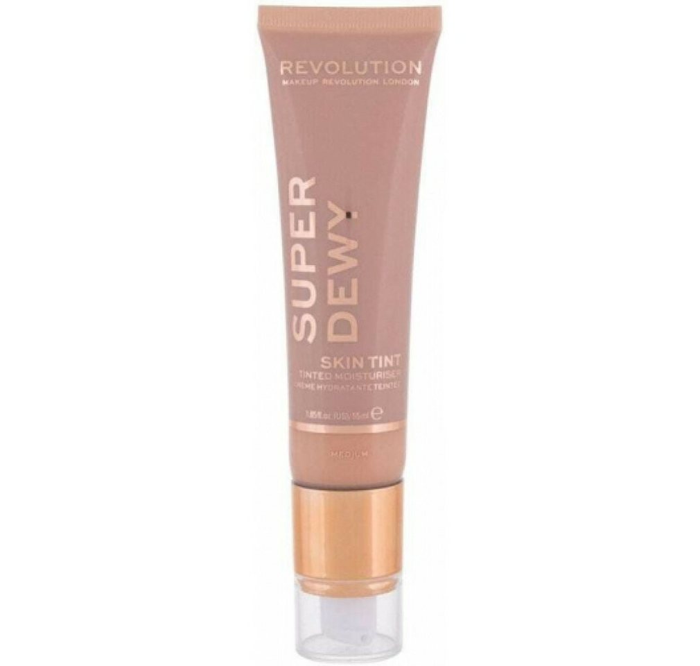 MAKE UP REVOLUTION Getönte Gesichtscreme Revolution Superdewy Tinted Moisturiser Medium von MAKE UP REVOLUTION