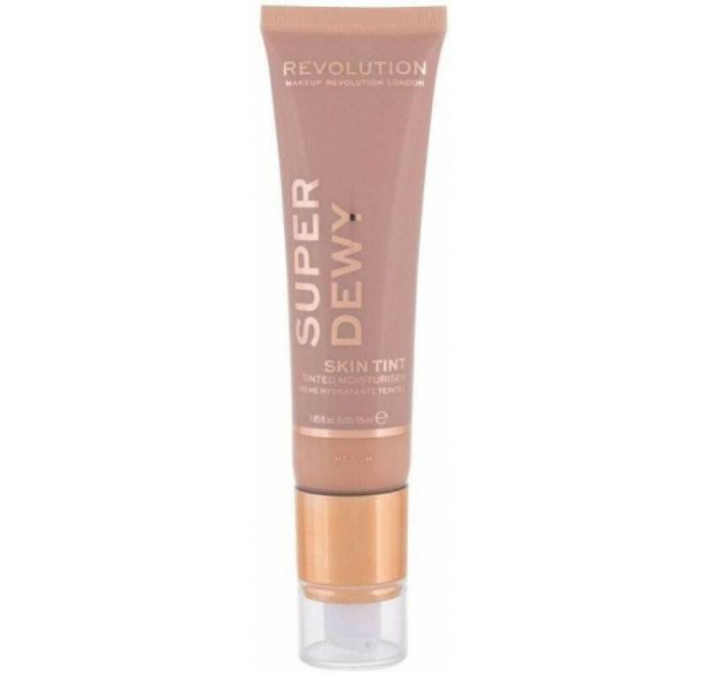 MAKE UP REVOLUTION Getönte Gesichtscreme Revolution Superdewy Tinted Moisturiser Medium von MAKE UP REVOLUTION