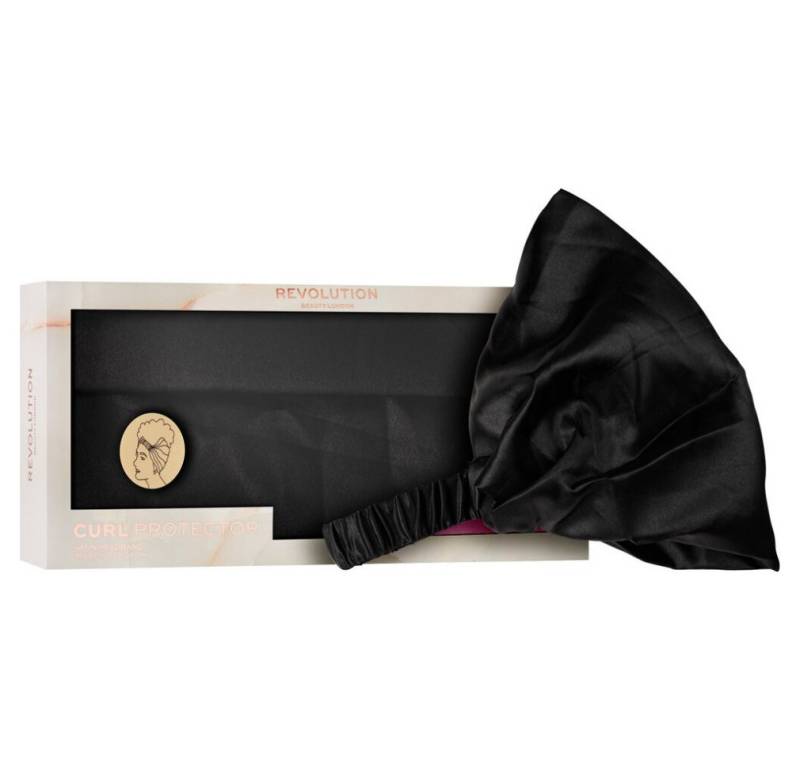 MAKE UP REVOLUTION Haarreif Cosmetic headband Satin Black (Curl Protector) von MAKE UP REVOLUTION