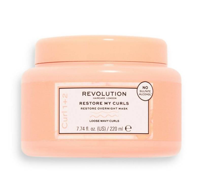 MAKE UP REVOLUTION Haarshampoo Revolution Make Up Restore My Curls Restore Overnight Mask 220ml von MAKE UP REVOLUTION