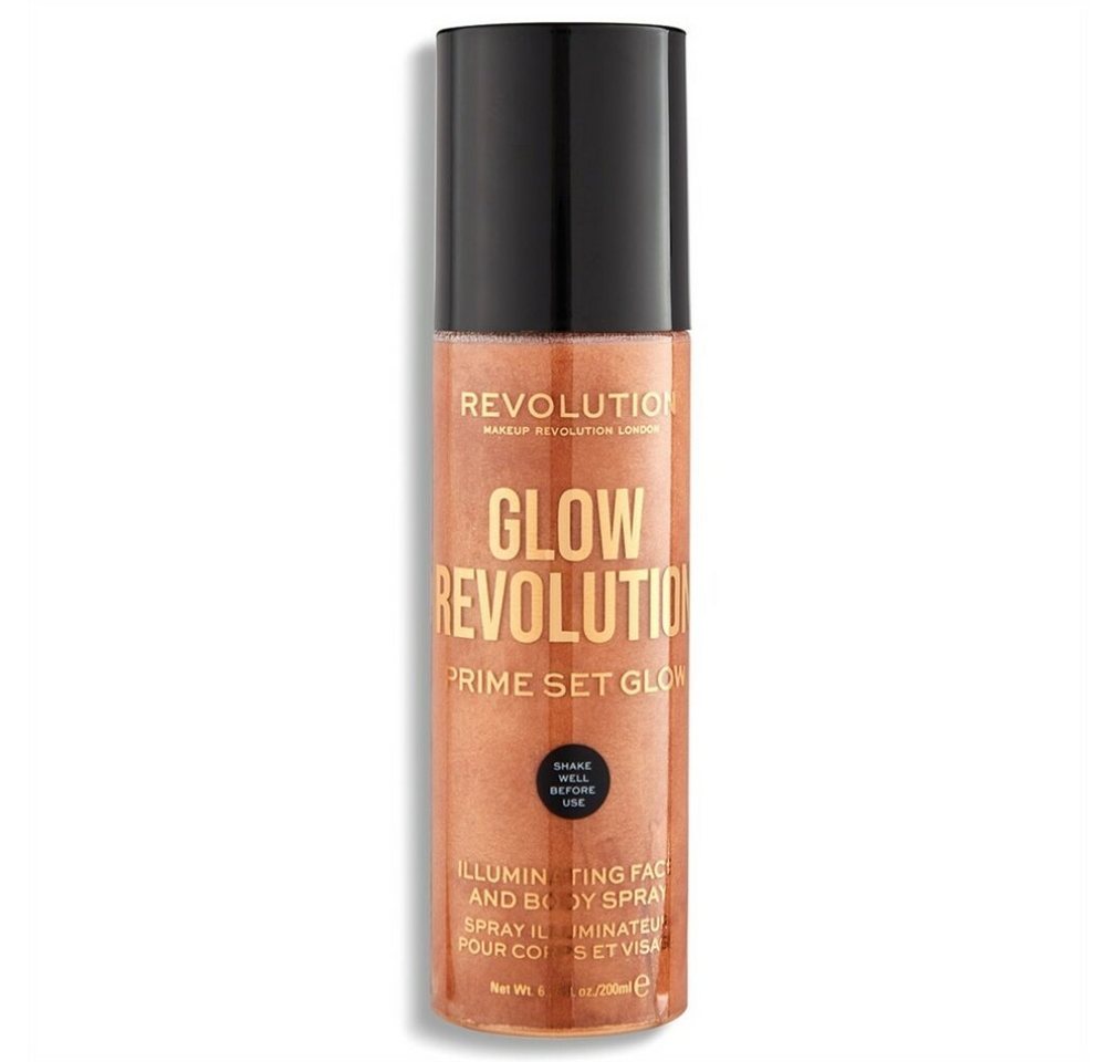 MAKE UP REVOLUTION Haarspülung Makeup Revolution Glow Mist Timeless Bronze 200ml von MAKE UP REVOLUTION