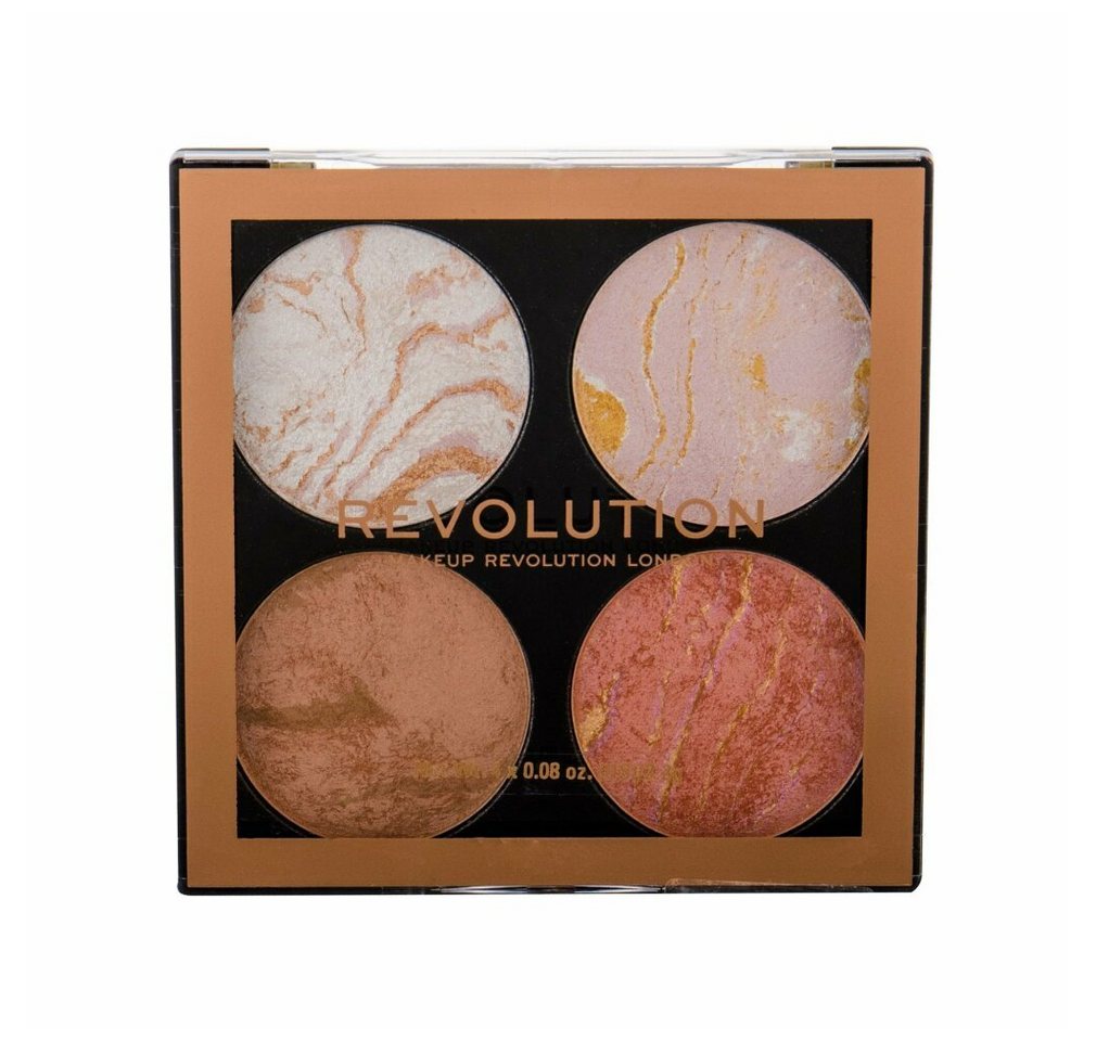 MAKE UP REVOLUTION Highlighter Cheek Kit Take A Breather von MAKE UP REVOLUTION