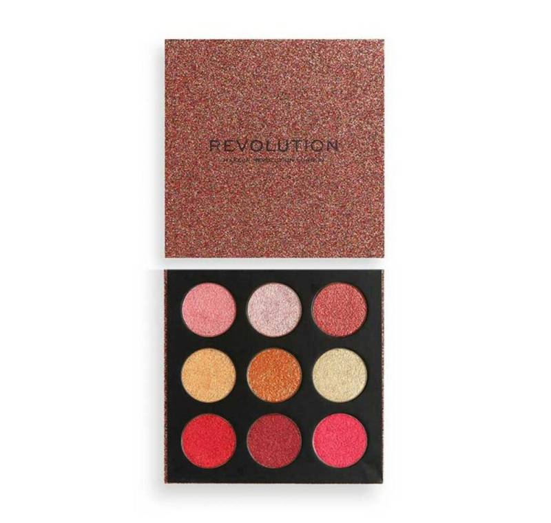 MAKE UP REVOLUTION Lidschatten Euphorische Folienpalette Lidschattenpalette House Of Fun 25 g von MAKE UP REVOLUTION