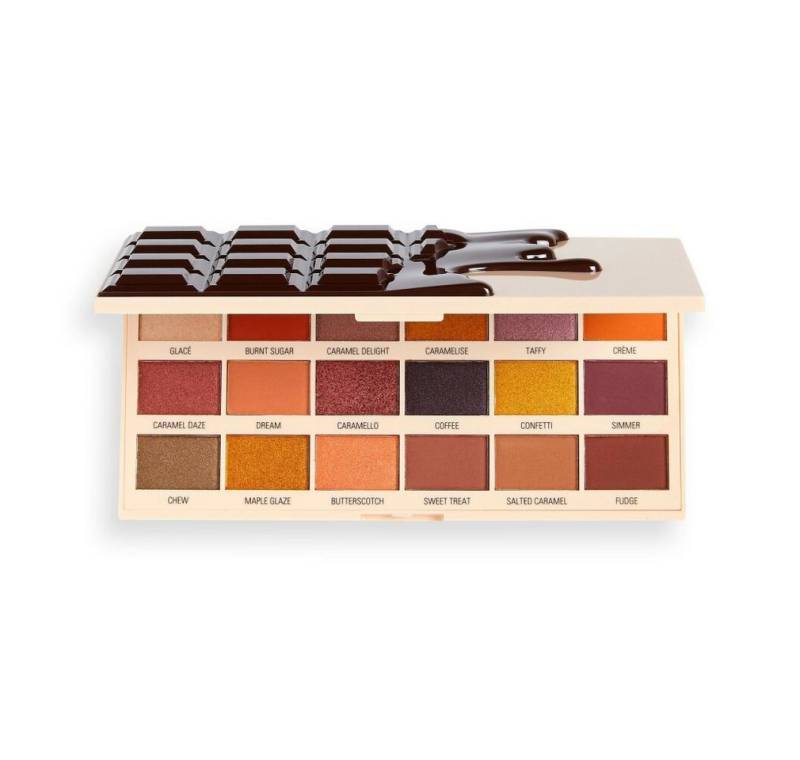MAKE UP REVOLUTION Lidschatten I Heart Revolution Chocolate Lidschatten-Palette (18) Caramel Nudes von MAKE UP REVOLUTION