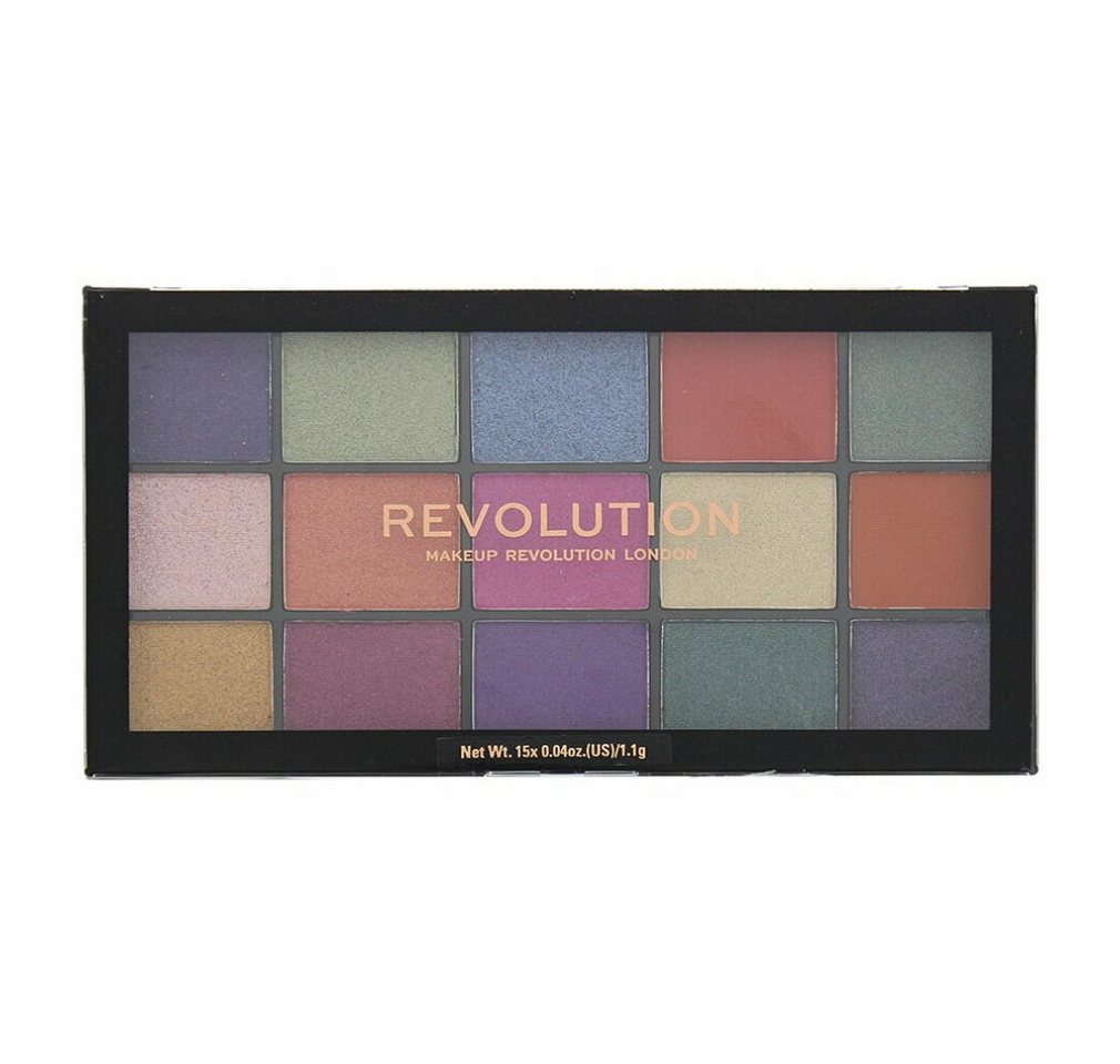 MAKE UP REVOLUTION Lidschatten Revolution Reloaded Passion For Colour Eye Shadow Palette 15 x 1.1g von MAKE UP REVOLUTION