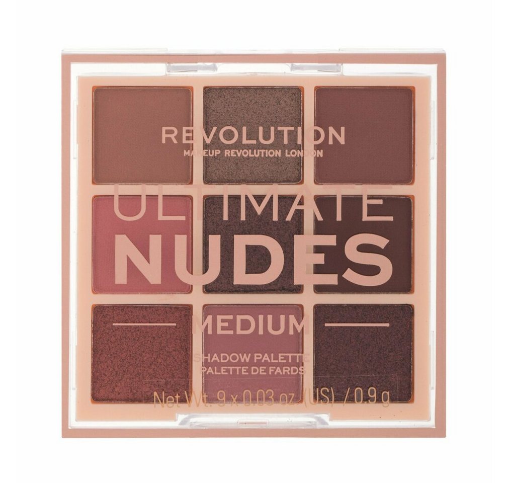 MAKE UP REVOLUTION Lidschatten Ultimate Nudes Shadow Palette Medium von MAKE UP REVOLUTION