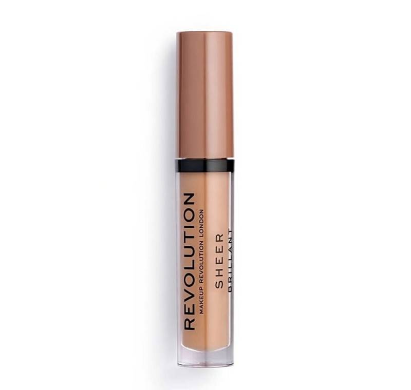 MAKE UP REVOLUTION Lipgloss, Sheer Brillant, Vegan, Lip Gloss, 119, Hustle 3.5ml von MAKE UP REVOLUTION