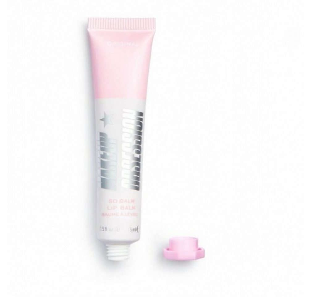 MAKE UP REVOLUTION Lipgloss Obsession So Balm Hydratisierender Lipgloss Mango 15 ml von MAKE UP REVOLUTION