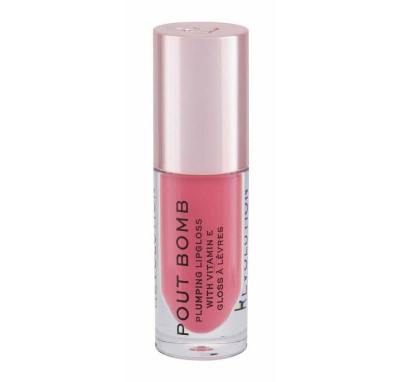 MAKE UP REVOLUTION Lipgloss Revolution Make Up Pout Bomb Plumping Gloss Peachy 4,6ml von MAKE UP REVOLUTION