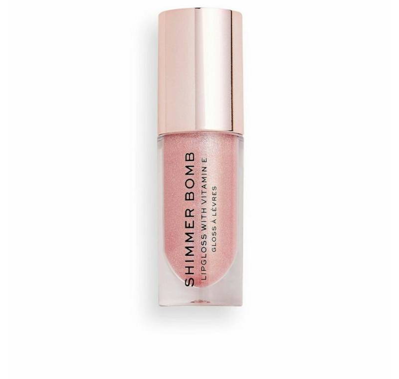 MAKE UP REVOLUTION Lipgloss Revolution Make Up Shimmer Bomb Lip Gloss Glimmer 4ml von MAKE UP REVOLUTION