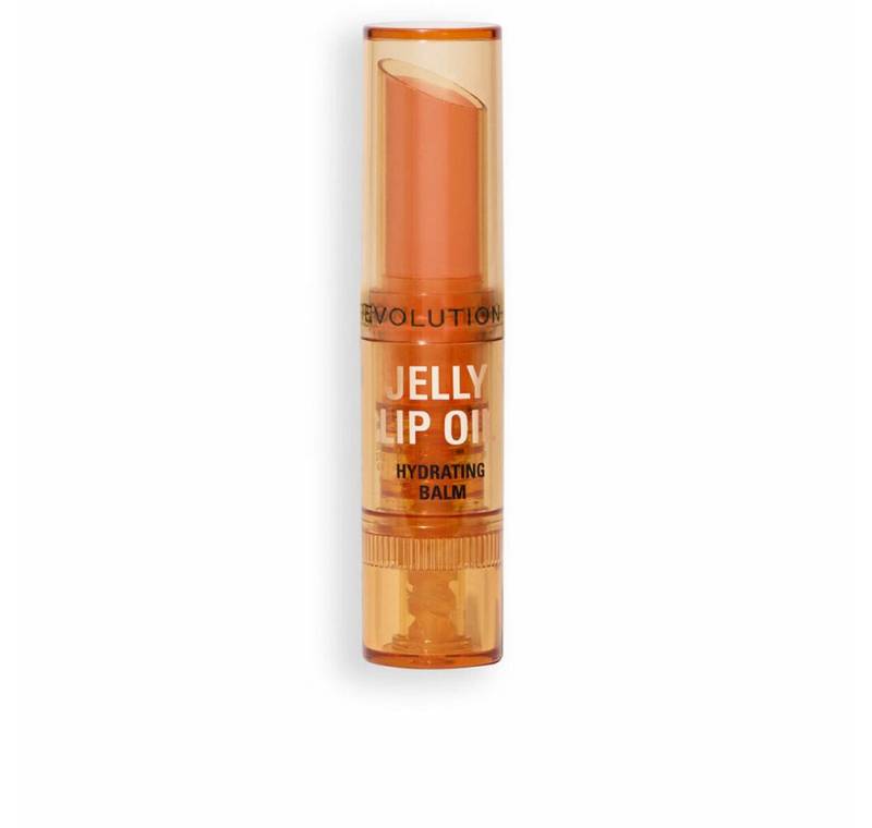 MAKE UP REVOLUTION Lippenpflegemittel JELLY LIP OIL feuchtigkeitsspendender Balsam #Popsicle Peach 2.4 gr von MAKE UP REVOLUTION