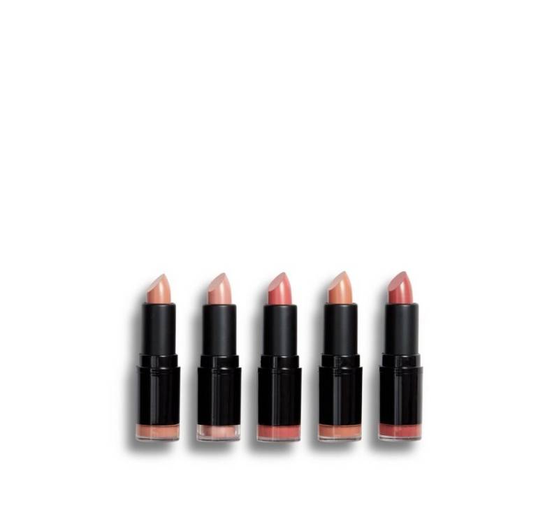 MAKE UP REVOLUTION Lippenstift Blushed Nudes lipstick set (Lips tick Collection) 5 x 3.2 g von MAKE UP REVOLUTION