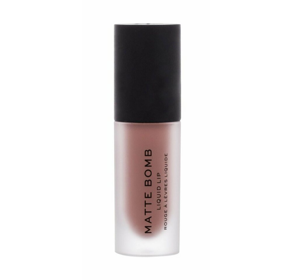 MAKE UP REVOLUTION Lippenstift Revolution Make Up Matte Bomb Liquid Lip Delicate Brown 4,60ml von MAKE UP REVOLUTION