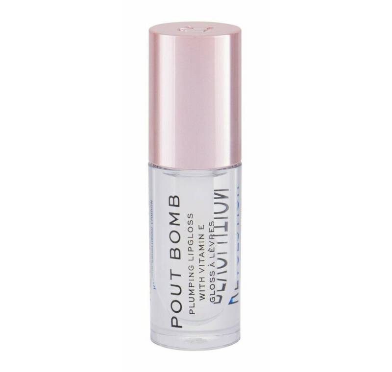 MAKE UP REVOLUTION Lippenstift Revolution Make Up Pout Bomb Plumping Gloss Glaze 4,6ml von MAKE UP REVOLUTION