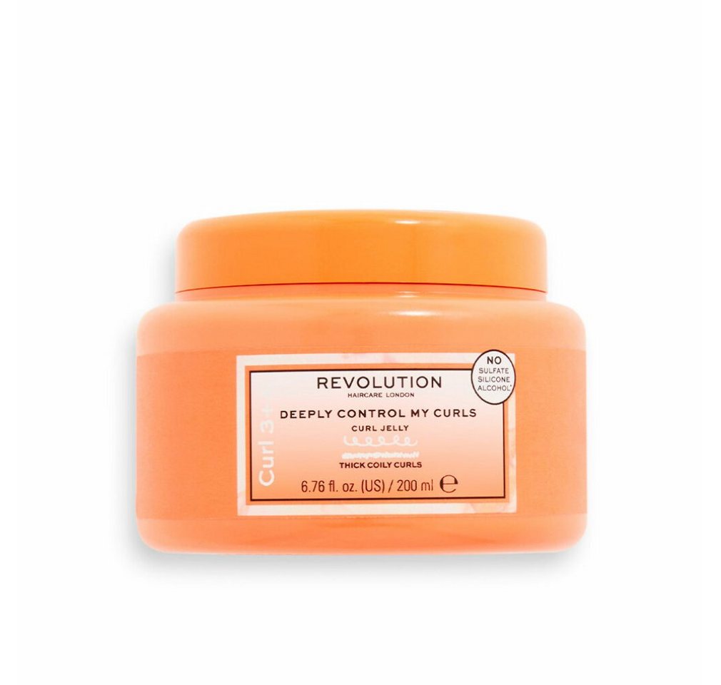 MAKE UP REVOLUTION Modelliercreme Revolution Make Up Deeply Control My Curls Curl Jelly 200ml von MAKE UP REVOLUTION
