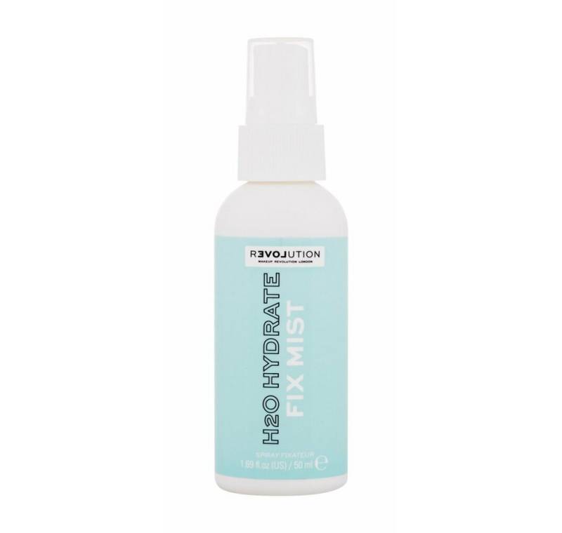 MAKE UP REVOLUTION Primer H2O Hydrate Fix Mist Feuchtigkeitsspendendes Fixierspray und Basis von MAKE UP REVOLUTION
