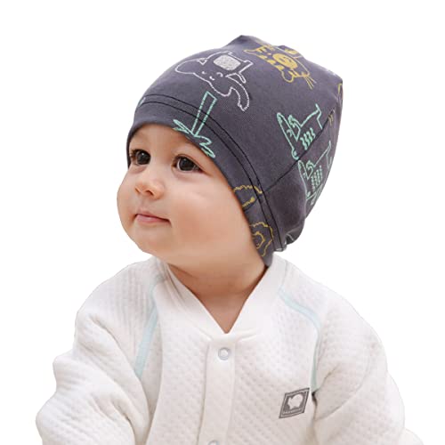 MAKFORT Baby Beanie Mütze Kinder Weiche Baumwolle Kleinkind Hut Kinder Schlupfmütze Junge Und Mädchen von MAKFORT