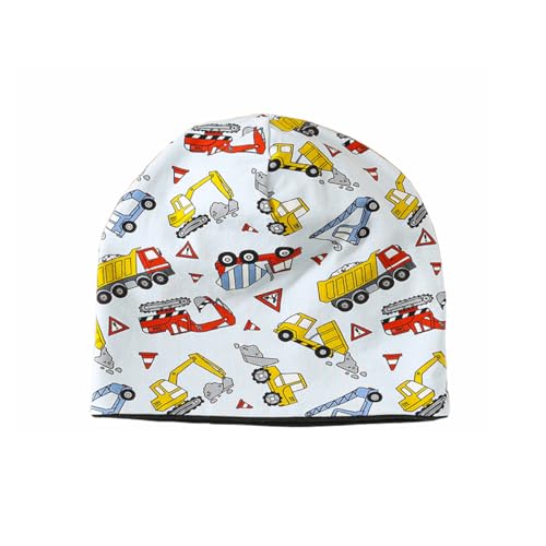 MAKFORT Kinder Beanie Mütze Weiche Baumwolle Hut Kinder Schlupfmütze Junge Und Mädchen Herbst Frühling Winter von MAKFORT