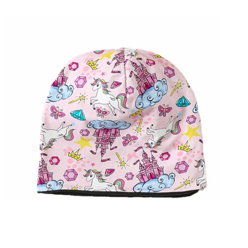 MAKFORT Kinder Beanie Mütze Weiche Baumwolle Hut Kinder Schlupfmütze Junge Und Mädchen Herbst Frühling von MAKFORT