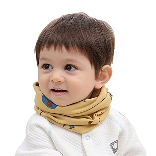 MAKFORT Kinder Schal Loop Schal Kinder Schlauchschal Baumwolle Baby Schals Halstuch Kinder Nackenwärmer Kids Multifunktionstuch (Jersey Stoff innen - Spring and Autumn, gelb) MAKFORT Kinder Schal Loop Schal Kinder Schlauchschal Baumwolle Baby Schals Halstuch Kinder Nackenwärmer Kids Multifunktionstuch (Jersey Stoff innen - Spring and Autumn, gelb) von MAKFORT