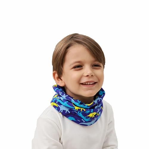 Kinder Schal Schlauchschal Baumwoll Loop Schal Junge Und Mädche Herbst Frühling von MAKFORT