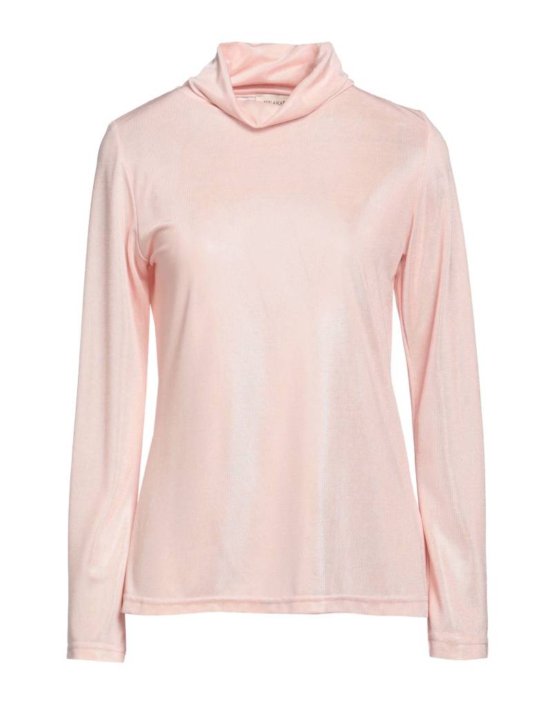 MALAIKA RAISS Rollkragenpullover Damen Hellrosa von MALAIKA RAISS