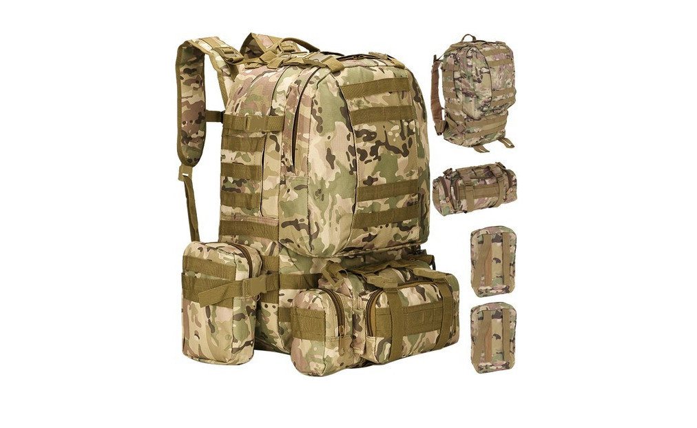 MALATEC Rucksack Militär Rucksack 20L / 35L Trekkingrucksack Outdoor Camping 4 Farben von MALATEC