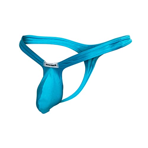 MALEBASICS XSJBU02 JUSTIN + SIMON Bulge String, Turq, XXL von MALEBASICS