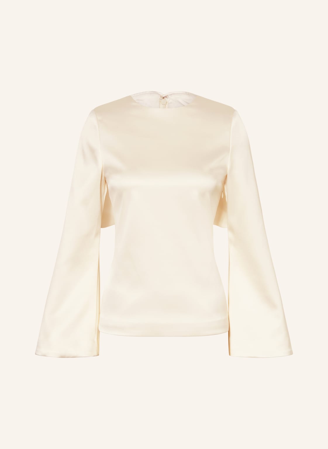 Malina Blusenshirt Elna Aus Satin weiss von MALINA