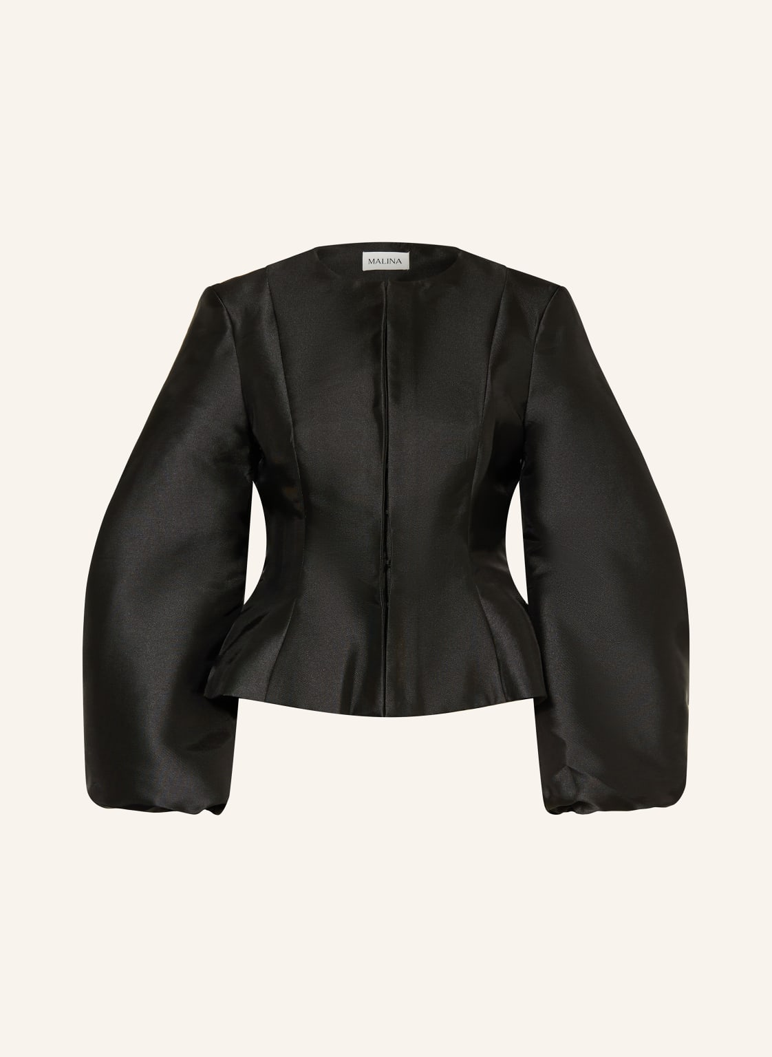 Malina Satinbluse Vendela schwarz von MALINA