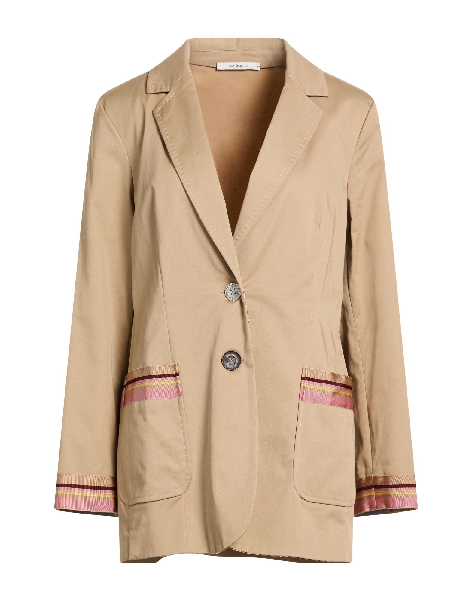MALÌPARMI Blazer Damen Kamel von MALÌPARMI