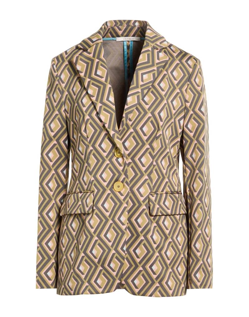 MALÌPARMI Blazer Damen Militärgrün von MALÌPARMI